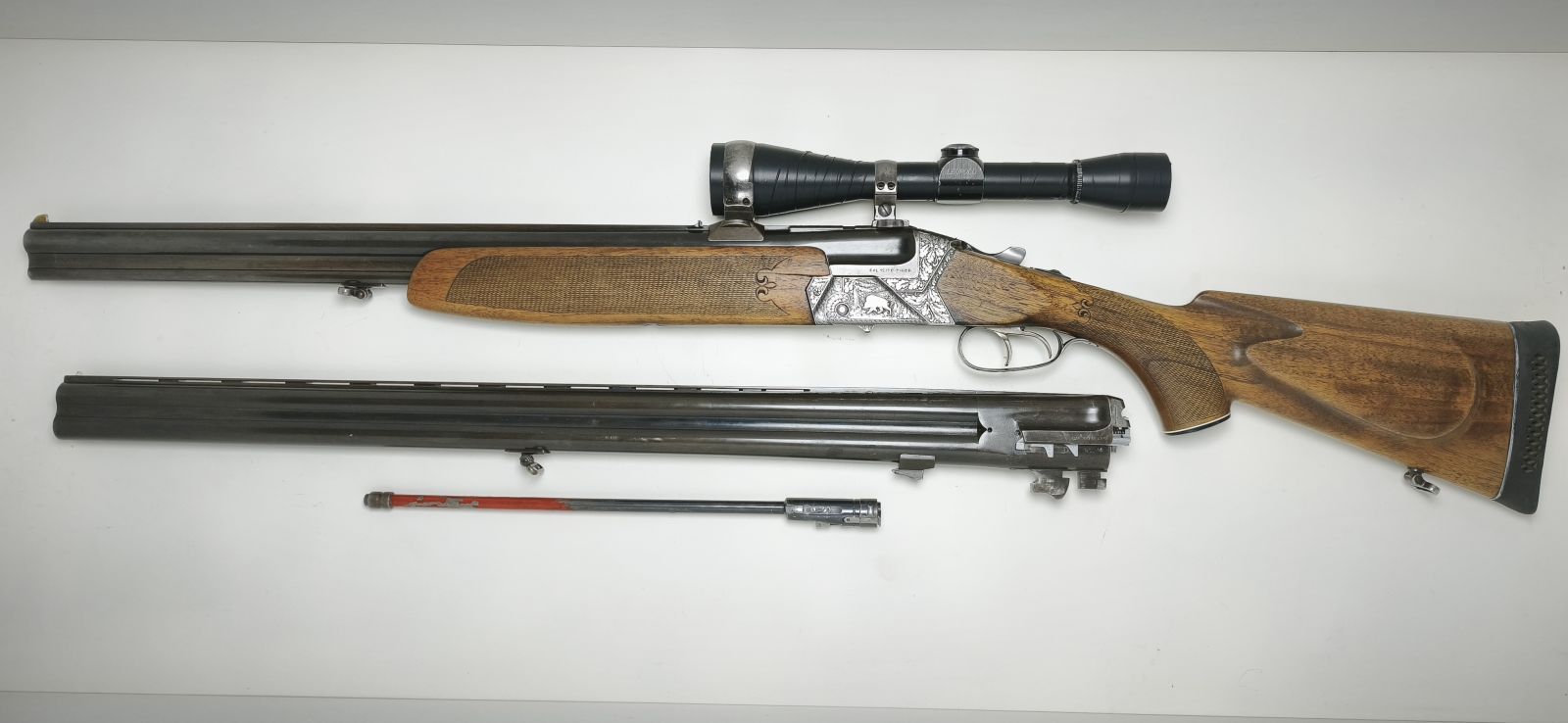 Armă mixtă BRUNNER, calibrul 7X65R-12